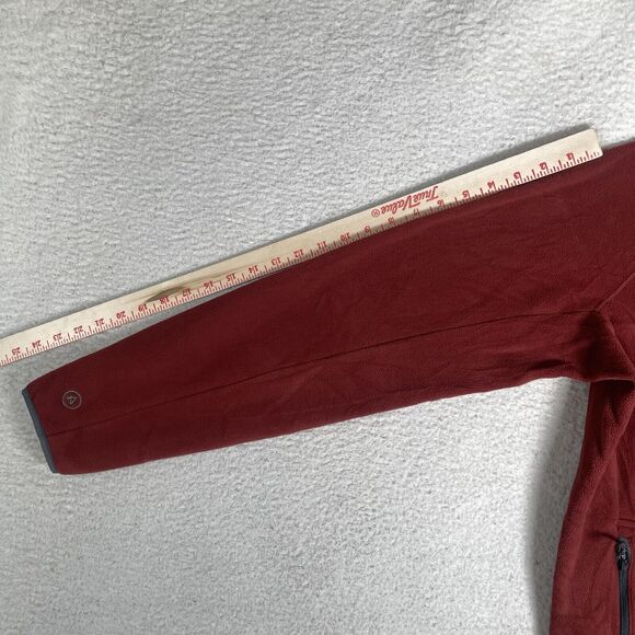 Artilect Systems Fleece Pullover Mens Large A/SYS-2 Primaloft Red/Orange 1/2 Zip - Picture 3 of 16